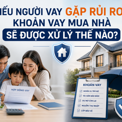 Người vay mất việc, bệnh nặng hoặc qua đời: Ai sẽ tiếp tục trả khoản vay mua nhà?
